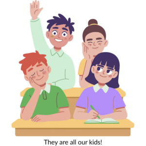 They are are all our kids!
